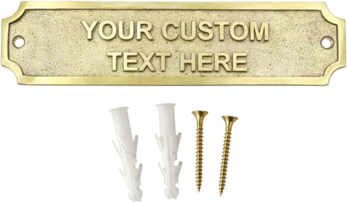 Brass custom door - brass,