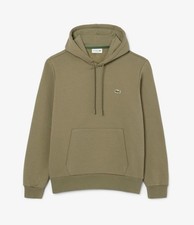 Lacoste Mens Hoodie Khaki