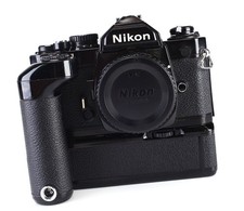 Nikon FM2N 35mm Manual SLR FM2 N Film Camera Body Only with MD-12 Motor Drive