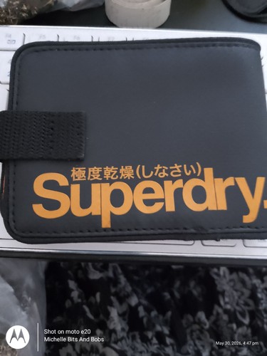 Superdry mens black pop - mens,