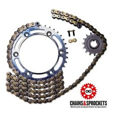 DID X Ring Gold Chain Sprocket