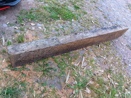 Rustic railway sleeper - rustic,