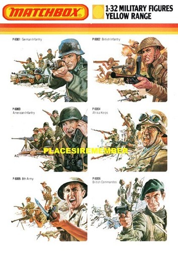 Matchbox soldiers a5 - matchbox,