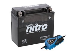 Nitro NTX20L AGM Gel Battery +