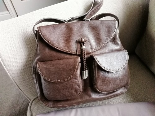 New radley brown leather - new,