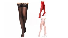 Lace Top Hold Ups Stockings