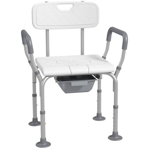 Homcom shower chair - 3-in-1,