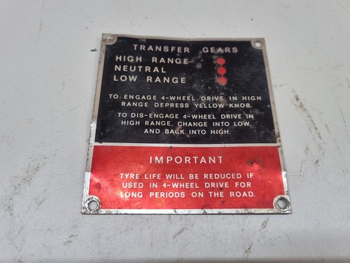 Land rover series transfer - land,