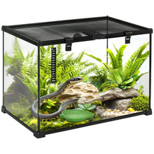 Reptile Terrarium Black