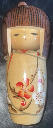 Vintage japanese kokeshi doll - kokeshi,