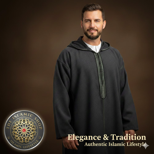 Moroccan men hooded winter - hooded,