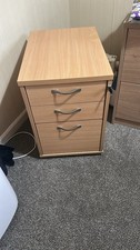 3-Drawer Lockable Under Desk Office Storage Pedestal Cabinet
