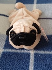 TY BEANIE BABY "PUGSLEY" THE