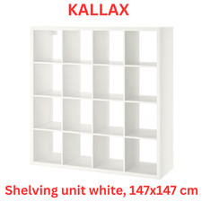 Ikea KALLAX White Shelving