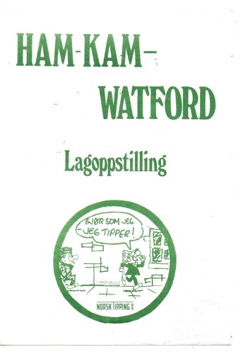 Ham kam watford - ham-kam,