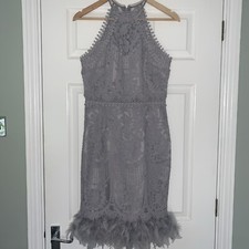 Lipsy VIP Lace Feather Hem