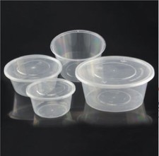 Round Food Containers Plastic