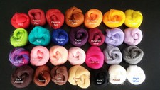 1 oz Wool Fiber Roving, Spin