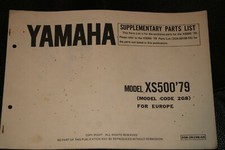Yamaha XS500 1979