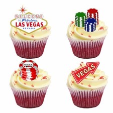 Cake Toppers Las Vegas Poker