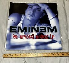Super RARE  EMINEM  Marshall Mathers  LP Store Advertising PROMO Album Flat 2000