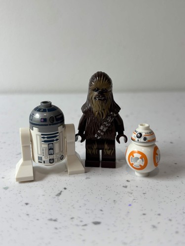 Lego star wars chewbacca - wars, r2-d2
