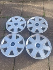 Ford KA 13" Wheel Trims Hub Caps  x 4 P/N 3S51 1130 AA/AB Genuine Used Part
