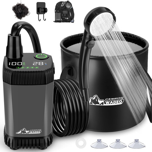 Portable rechargeable shower - portable,