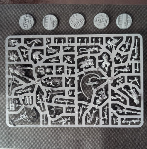 Necromunda escher ganger sprue - ganger,