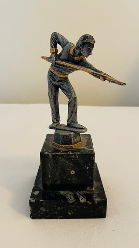Snooker pool player - player, trophy