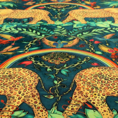 Tropical safari upholstery - tropical,