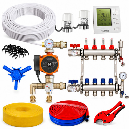 Underfloor heating kit - heating,