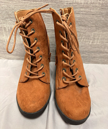 Primark women brown suede - brown,
