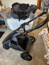 Icandy Orange Pram/double Pram Slate Grey