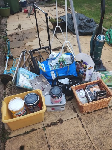 Car boot sale and garage - sale,