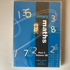 Simply Maths Part 3 Vol 3B Shape Space & Measures DVD Home Study Angela Lamont