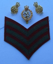 Womens Royal Army Corps Cap/Collar & Rank Badges - WRAC