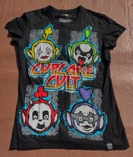 Kiss Teletubbies Cupcake Cult Tee Rare Ladies Med