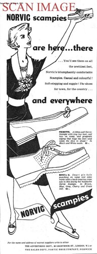 1953 advert norvic - 1953, 'scampies'