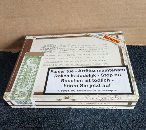 Empty cigar box - cigar,