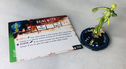 Horrorclix brine witch - horrorclix, #008