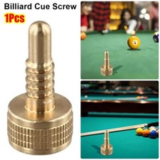1Pcs Brass Pool Cue Extension Screw Cue Weight Bolts  Table Game Accessories