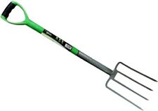 Gardening Fork Digging Heavy Duty Steel Durable Rust Resistant Heavy Duty Soil