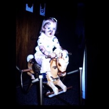 1983 Girl on Vintage Spring