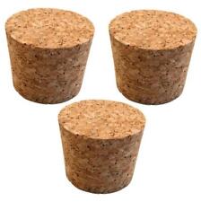 3 x Solid Cork Bungs - To Fit