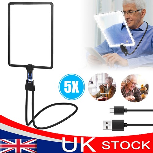 Hands free magnifying - 5x, glass
