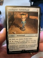 1x INTELLIGENCE BOBBLEHEAD - Fallout - MTG - Magic the Gathering