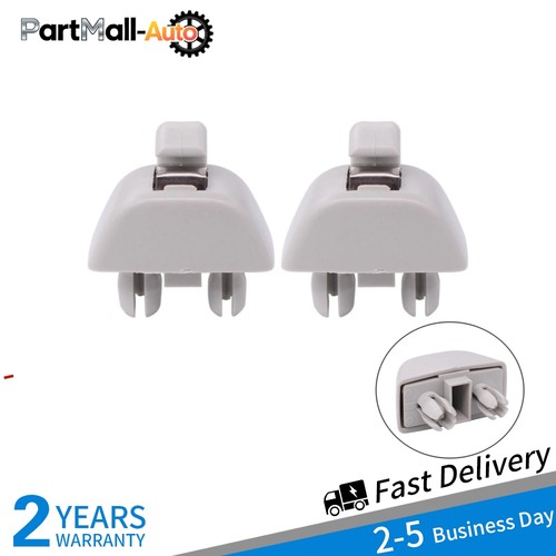 Gray sun visor hook clip - sun,