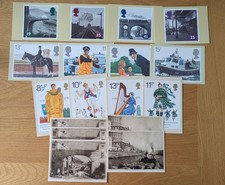 Royal Mail Assorted Stamp Postcards Collection x13