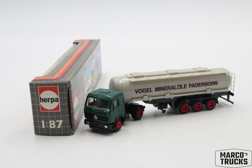 Herpa mercedes tanker semi - mercedes,